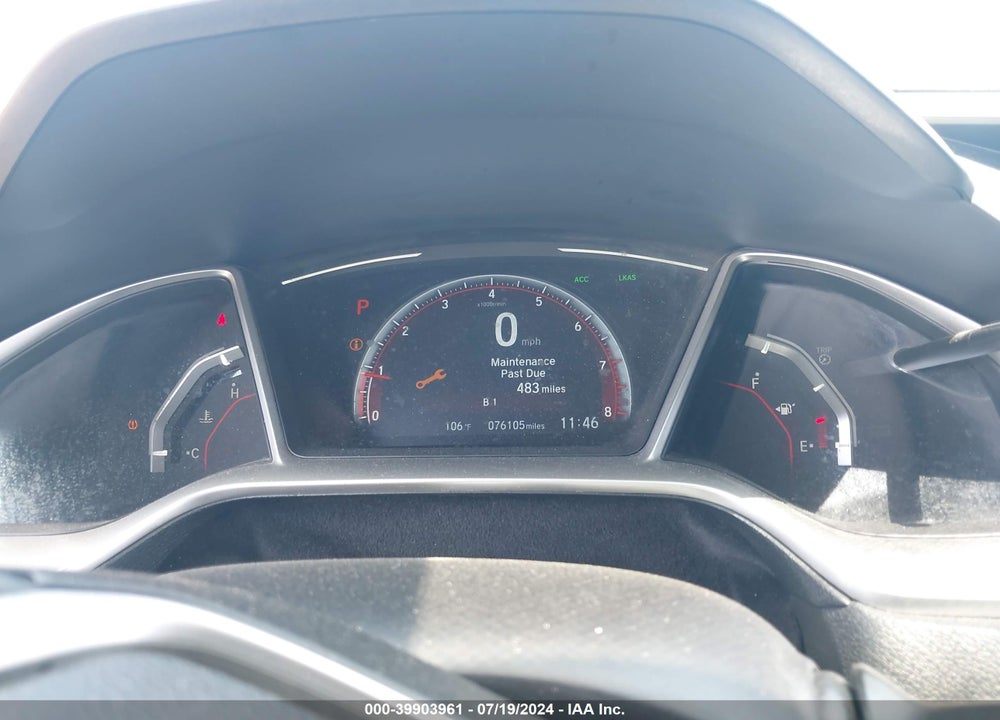 2019 HONDA CIVIC SPORT VIN: 19XFC2F86KE050230