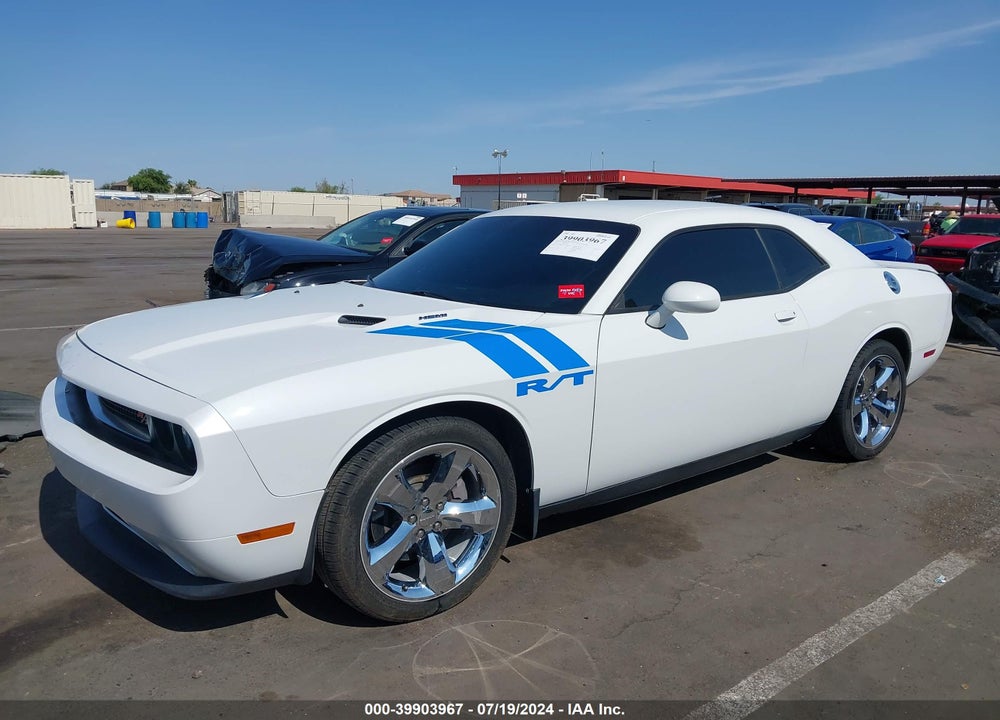 2014 DODGE CHALLENGER R/T VIN: 2C3CDYBT7EH158334