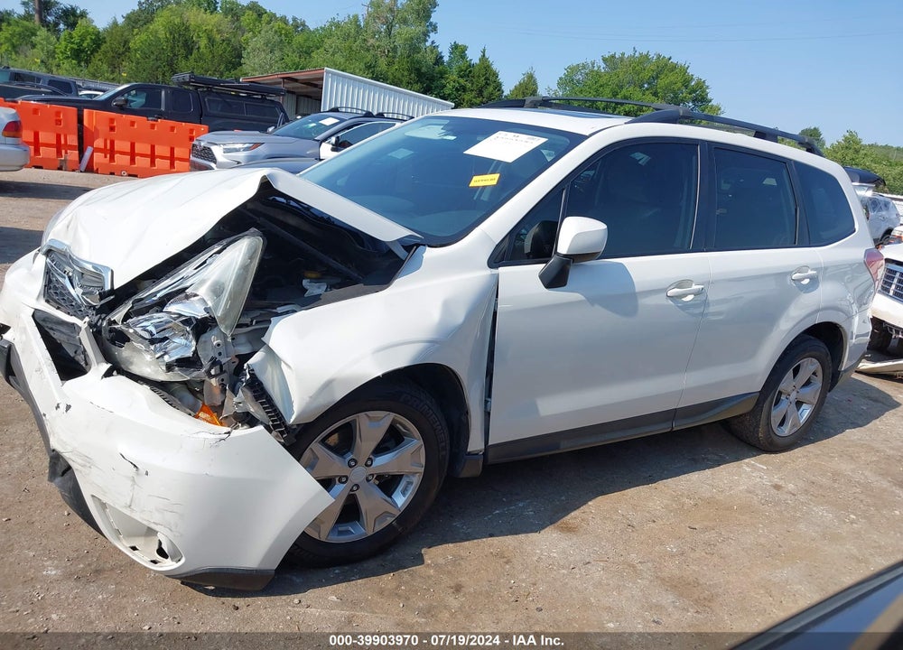 2016 SUBARU FORESTER VIN: JF2SJADC3GH512042
