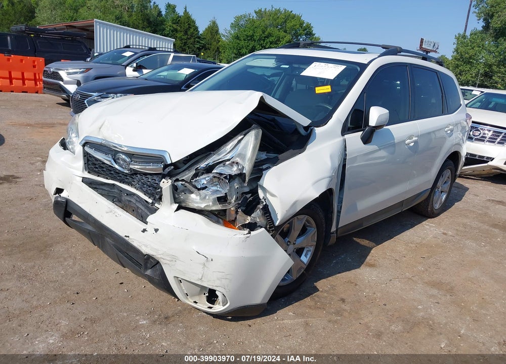 2016 SUBARU FORESTER VIN: JF2SJADC3GH512042