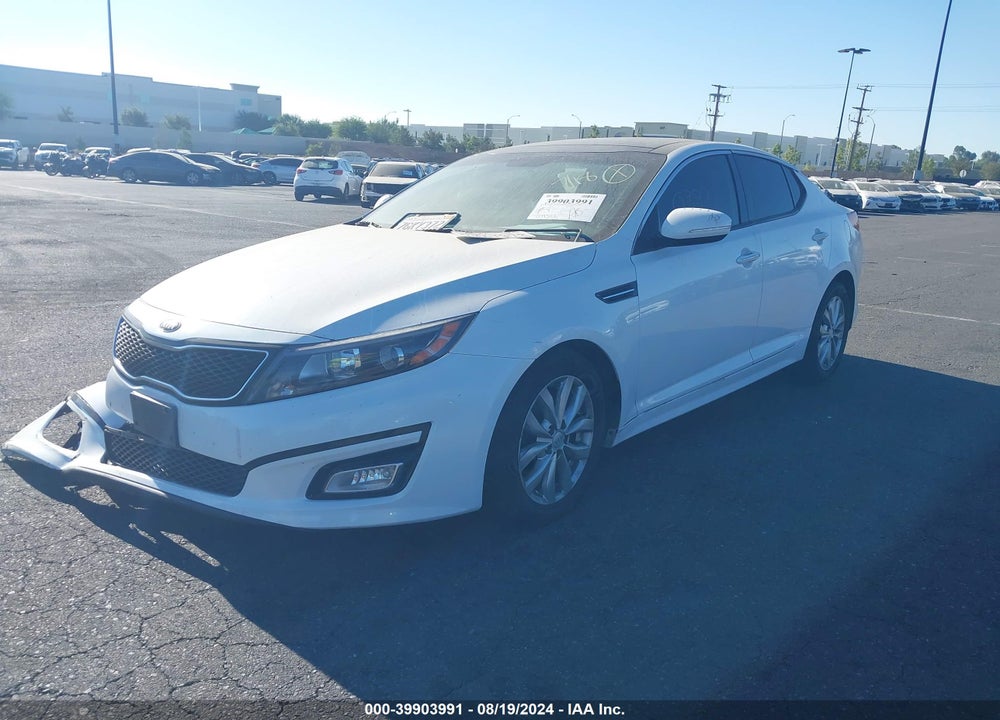 2015 KIA OPTIMA EX VIN: 5XXGN4A74FG361645