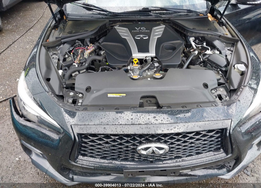 2018 INFINITI Q50 3.0T RED SPORT 400 VIN: JN1FV7AR0JM481561