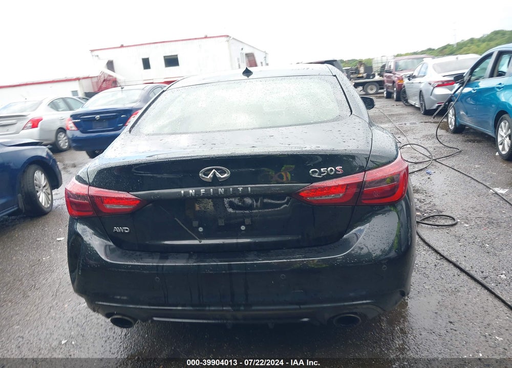 2018 INFINITI Q50 3.0T RED SPORT 400 VIN: JN1FV7AR0JM481561