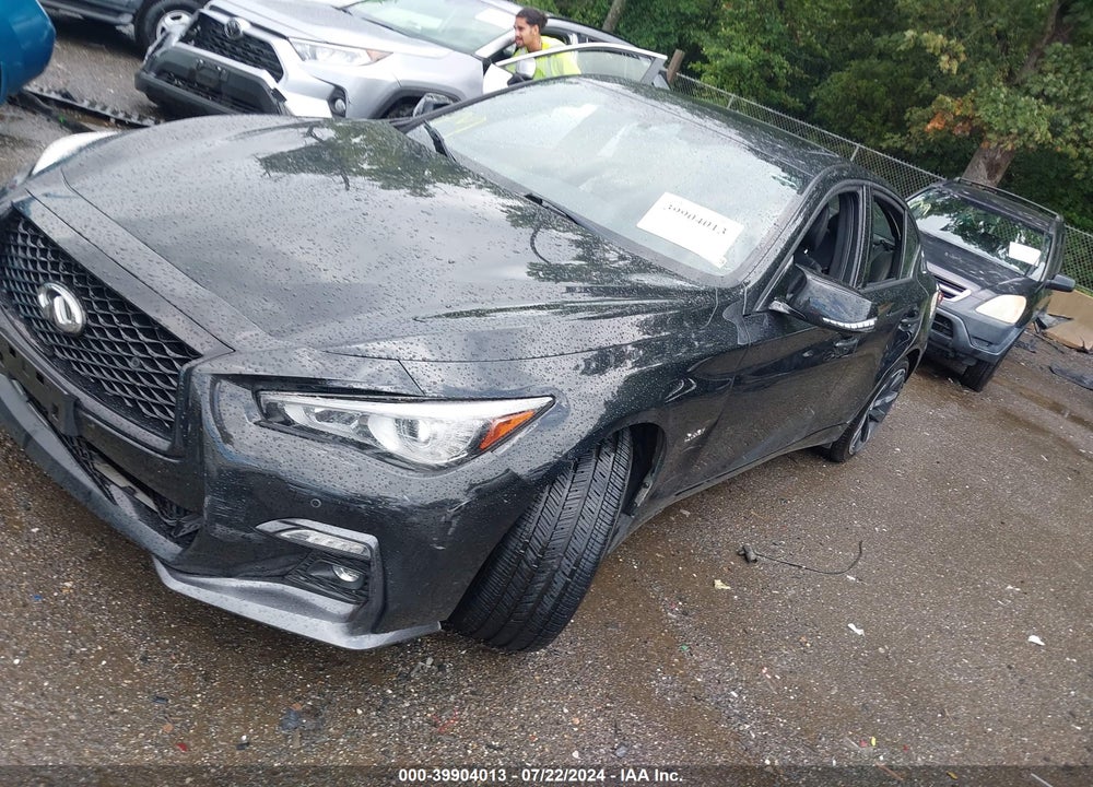 2018 INFINITI Q50 3.0T RED SPORT 400 VIN: JN1FV7AR0JM481561