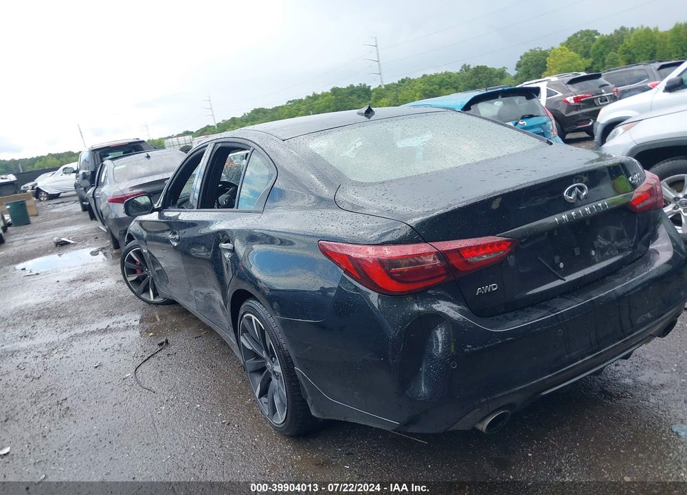 2018 INFINITI Q50 3.0T RED SPORT 400 VIN: JN1FV7AR0JM481561