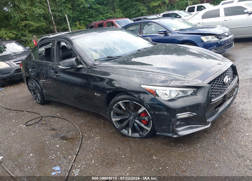 2018 INFINITI Q50 3.0T RED SPORT 400 VIN: JN1FV7AR0JM481561