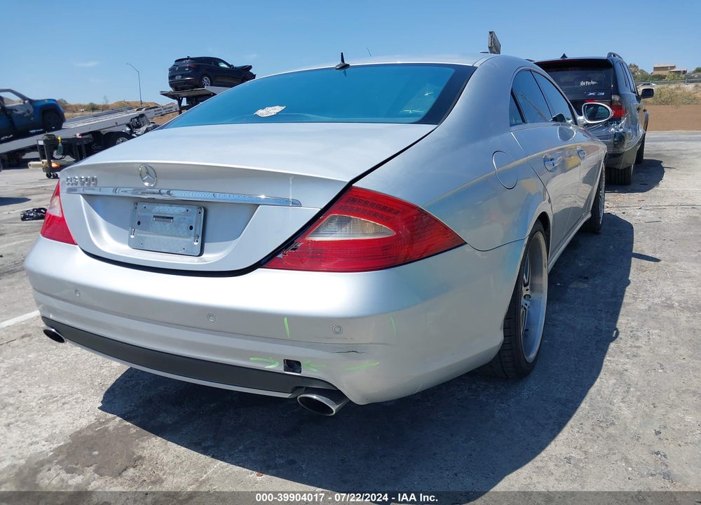 2006 MERCEDES-BENZ CLS 500 VIN: WDDDJ75X06A011991
