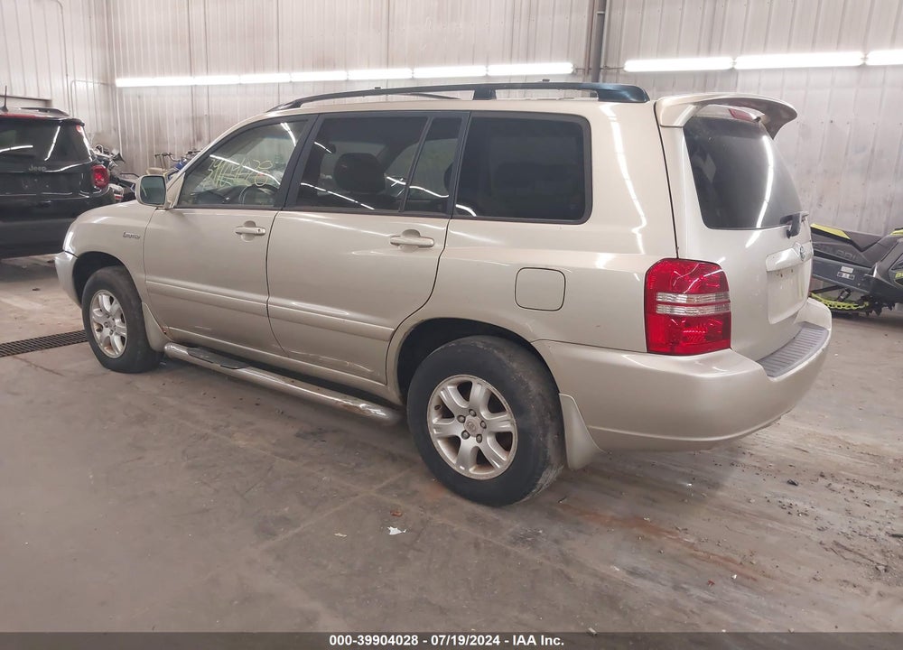 2002 TOYOTA HIGHLANDER LIMITED V6 VIN: JTEHF21A620041784