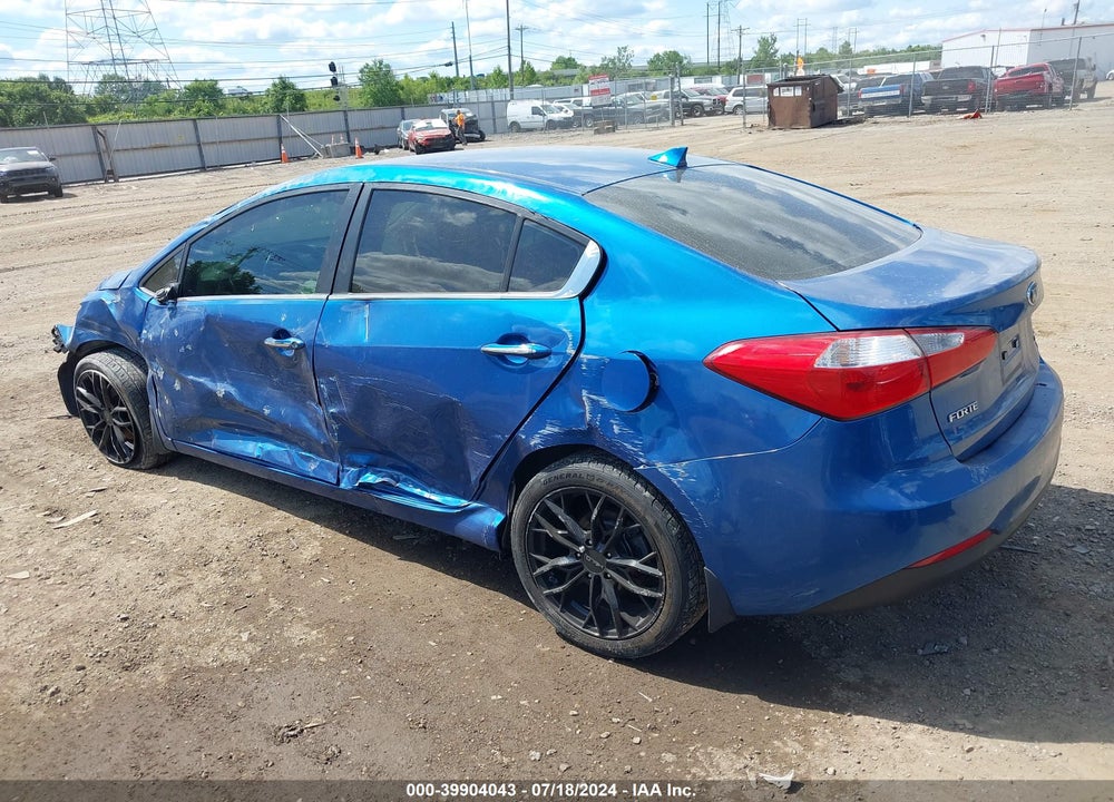 2014 KIA FORTE EX VIN: KNAFX4A8XE5084711