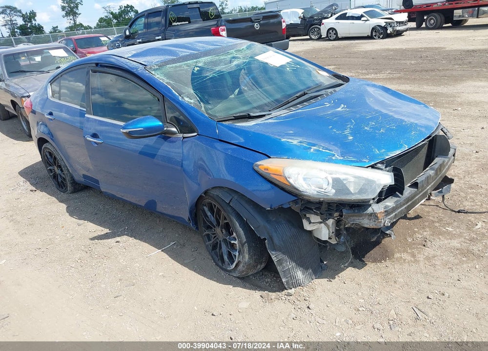 2014 KIA FORTE EX VIN: KNAFX4A8XE5084711