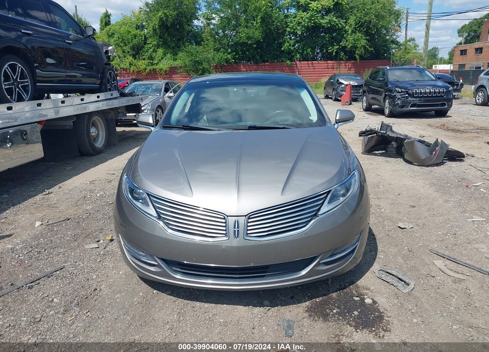 2016 LINCOLN MKZ VIN: 3LN6L2JK5GR612648