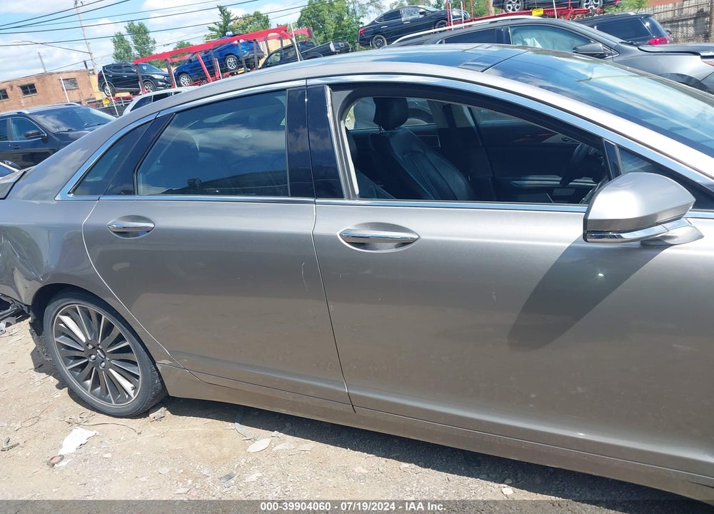 2016 LINCOLN MKZ VIN: 3LN6L2JK5GR612648