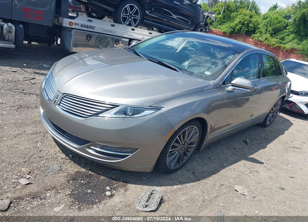 2016 LINCOLN MKZ VIN: 3LN6L2JK5GR612648