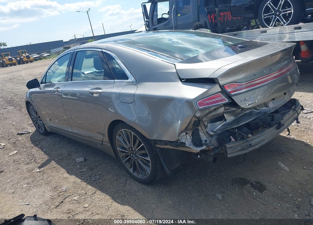 2016 LINCOLN MKZ VIN: 3LN6L2JK5GR612648