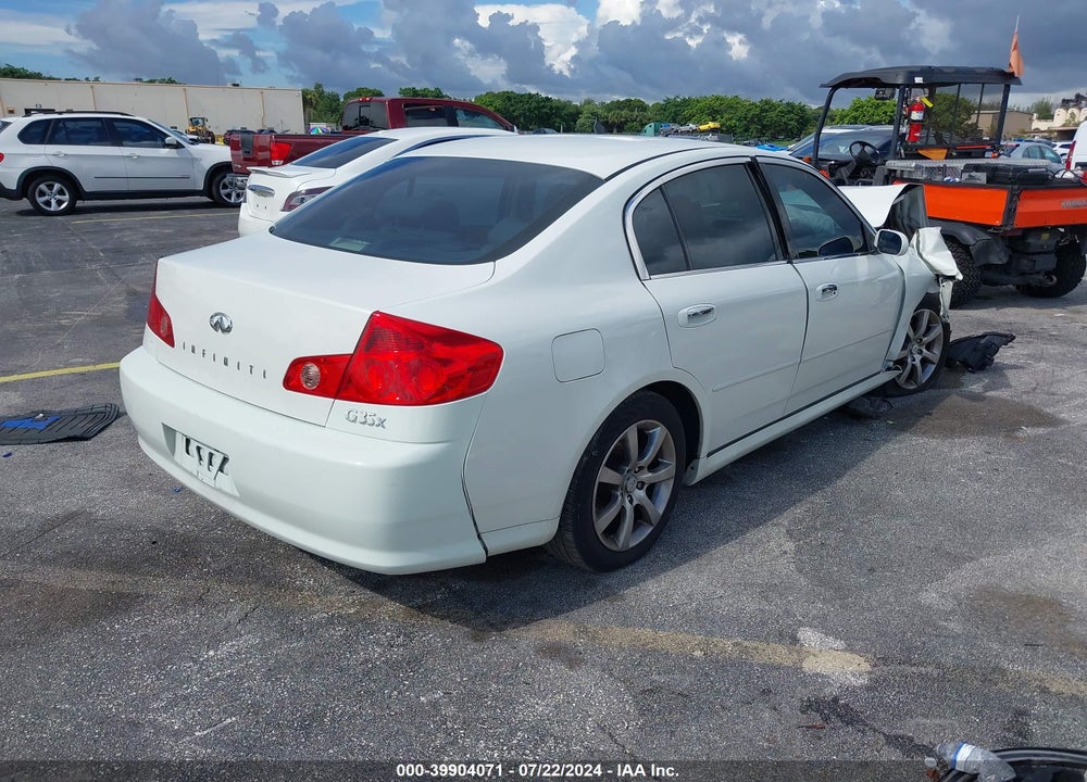 2006 INFINITI G35X VIN: JNKCV51F56M616839