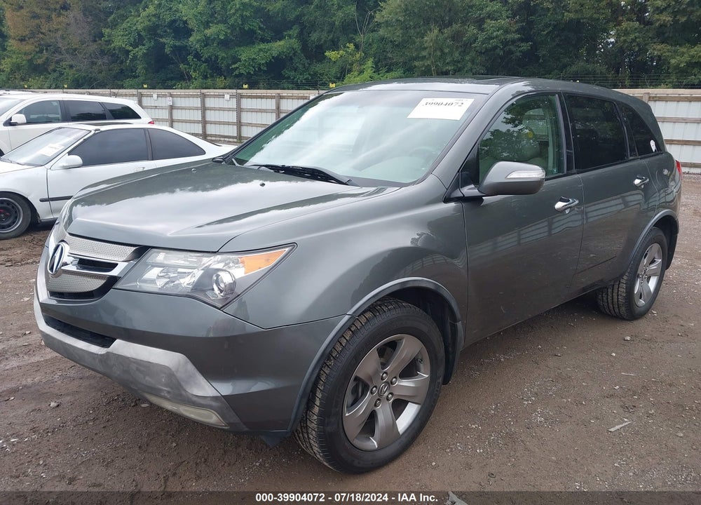 2007 ACURA MDX SPORT PACKAGE VIN: 2HNYD28567H506810