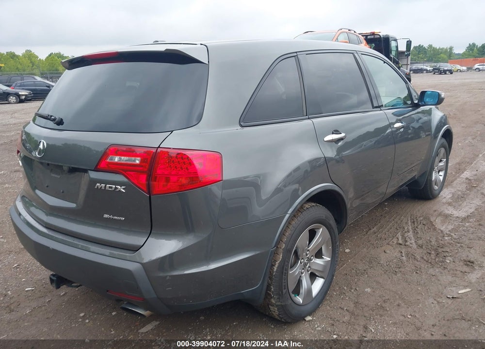 2007 ACURA MDX SPORT PACKAGE VIN: 2HNYD28567H506810