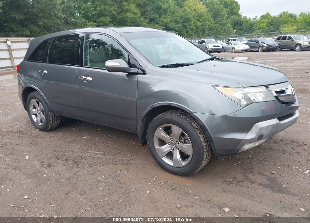 2007 ACURA MDX SPORT PACKAGE VIN: 2HNYD28567H506810