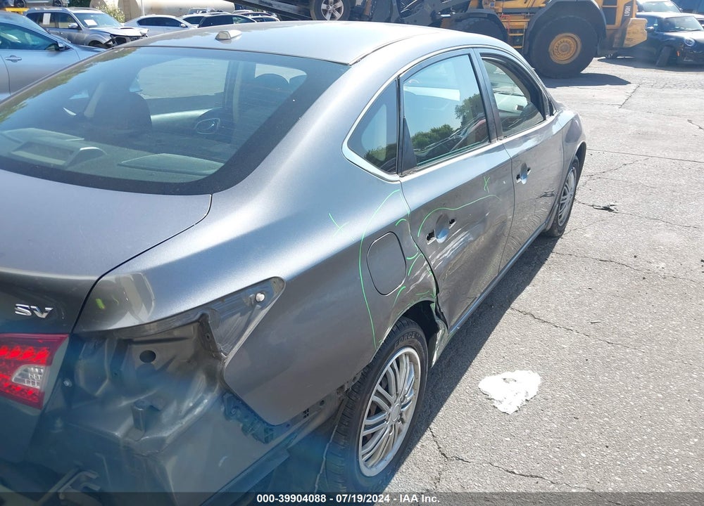 2015 NISSAN SENTRA SV VIN: 3N1AB7AP2FY337872
