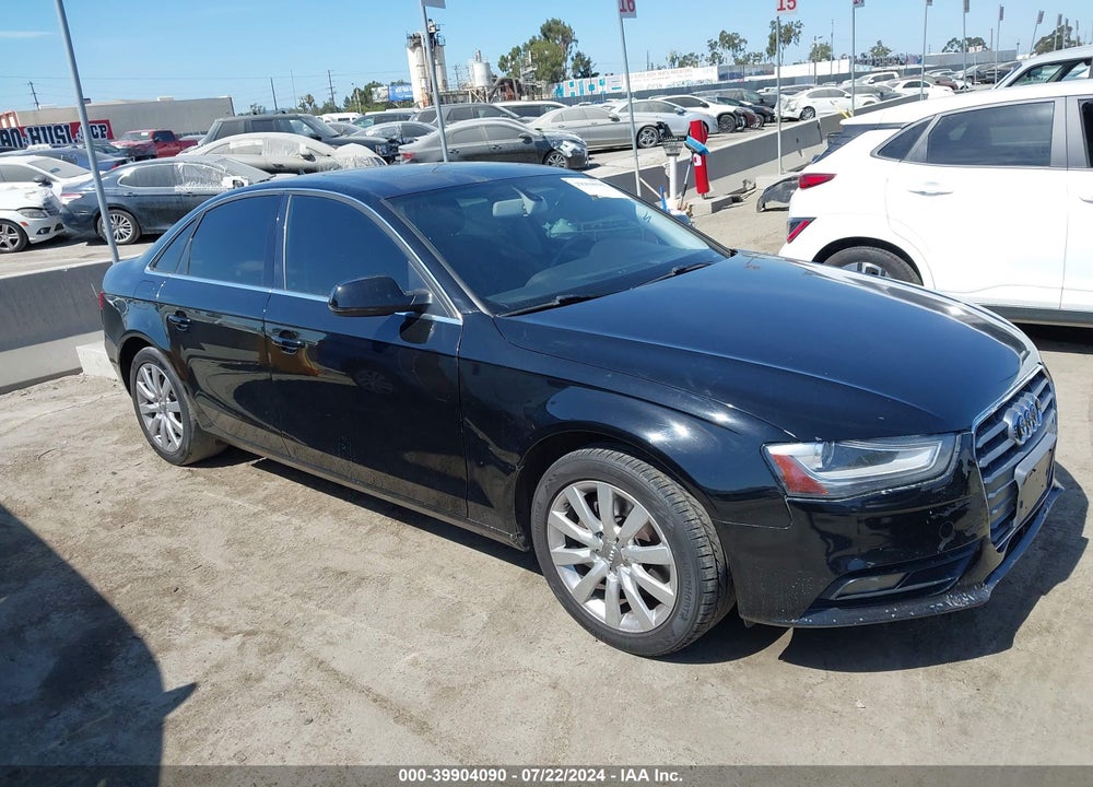 2013 AUDI A4 2.0T PREMIUM VIN: WAUAFAFL4DA177979