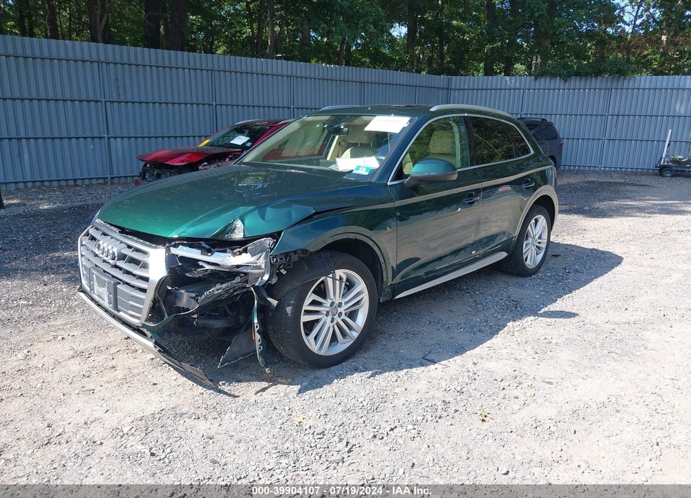 2018 AUDI Q5 2.0T PREMIUM/2.0T TECH PREMIUM VIN: WA1BNAFY6J2140860