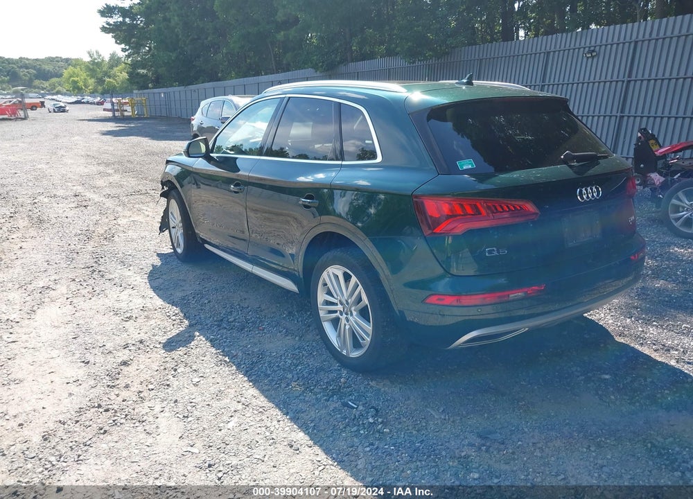 2018 AUDI Q5 2.0T PREMIUM/2.0T TECH PREMIUM VIN: WA1BNAFY6J2140860