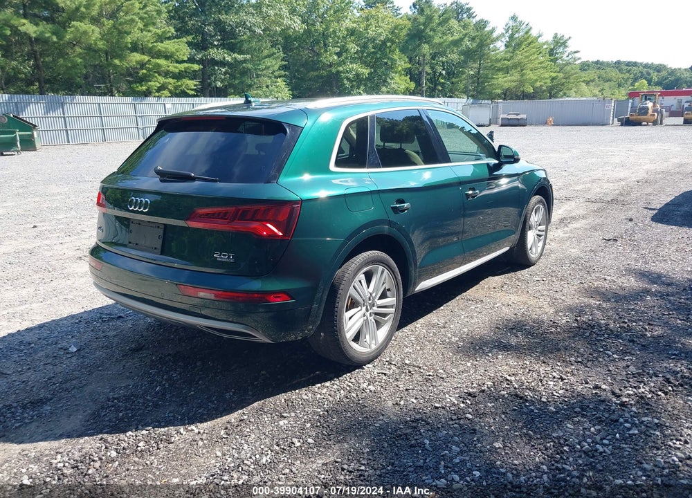 2018 AUDI Q5 2.0T PREMIUM/2.0T TECH PREMIUM VIN: WA1BNAFY6J2140860