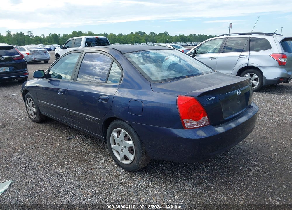 2005 HYUNDAI ELANTRA GLS/GT VIN: KMHDN46DX5U023852