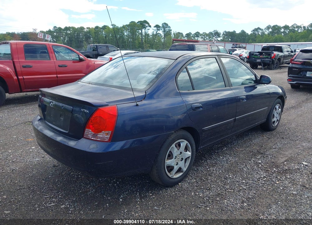 2005 HYUNDAI ELANTRA GLS/GT VIN: KMHDN46DX5U023852