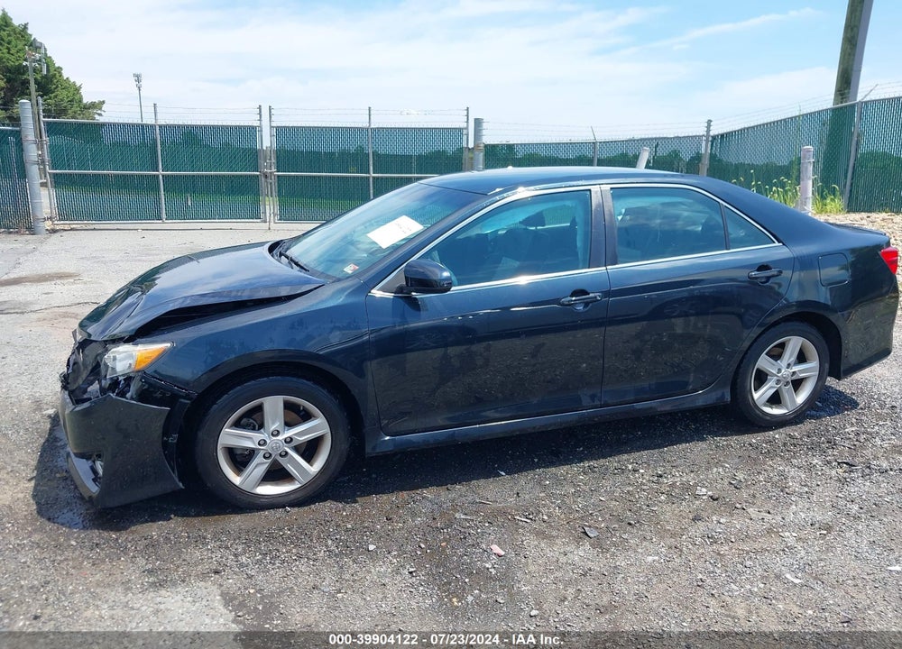 2012 TOYOTA CAMRY SE VIN: 4T1BF1FK9CU112150