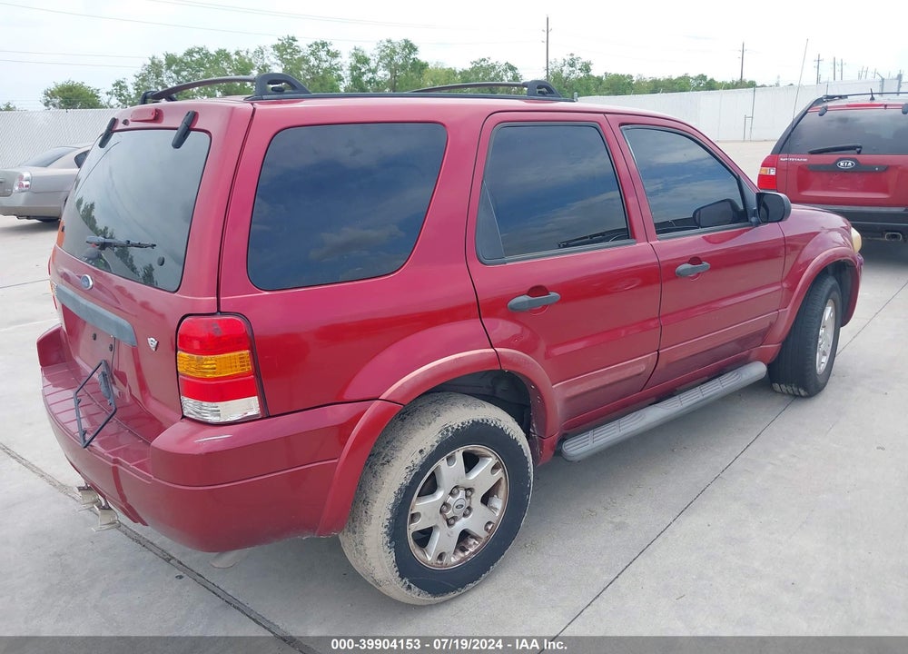 2007 FORD ESCAPE XLT/XLT SPORT VIN: 1FMYU03187KA52174