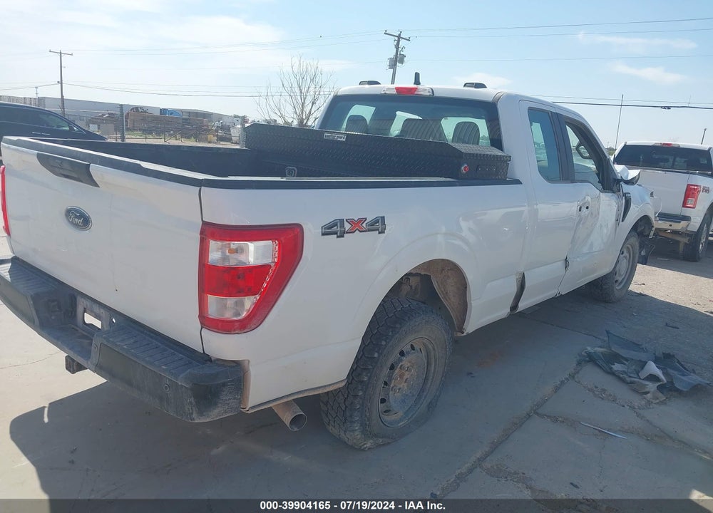 2022 FORD F-150 XL VIN: 1FTFX1E54NKE84444