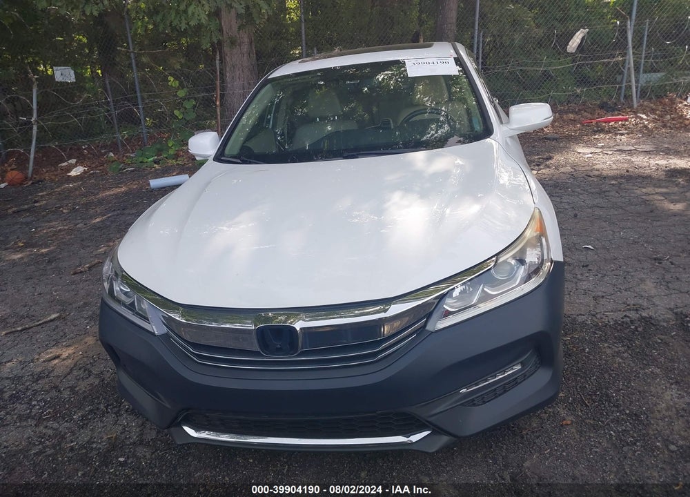 2016 HONDA ACCORD VIN: 1HGCR2F89GA080500