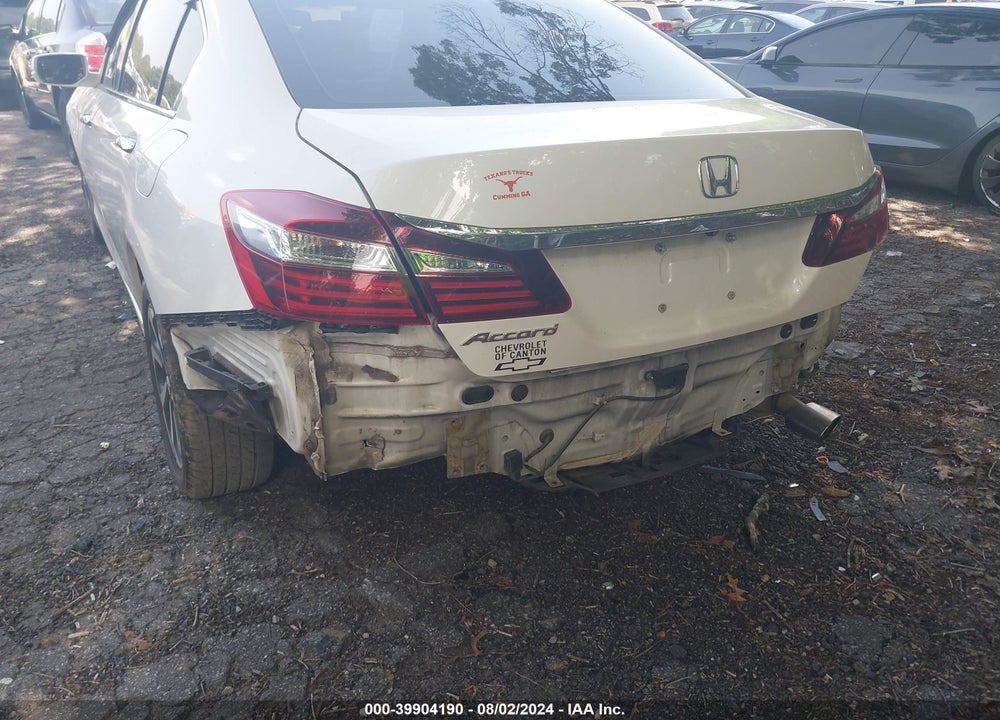 2016 HONDA ACCORD VIN: 1HGCR2F89GA080500