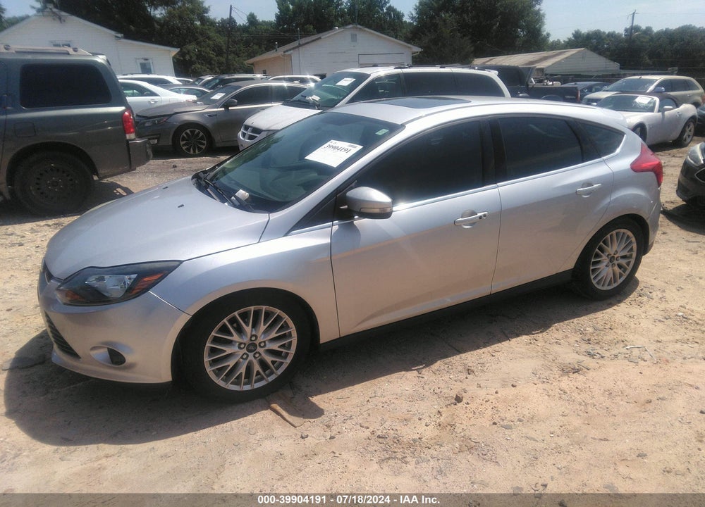 2014 FORD FOCUS TITANIUM VIN: 1FADP3N25EL395961