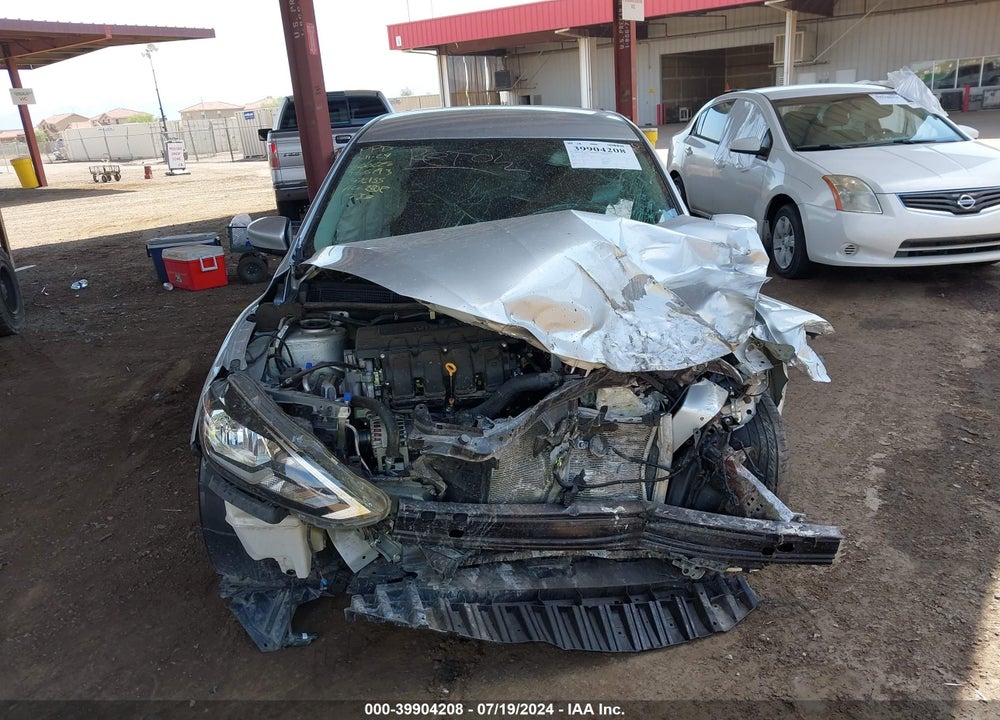 2019 NISSAN SENTRA SV VIN: 3N1AB7AP1KY376155