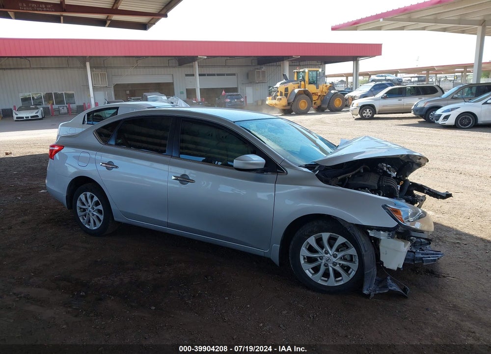 2019 NISSAN SENTRA SV VIN: 3N1AB7AP1KY376155