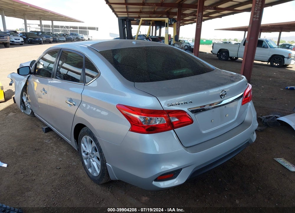 2019 NISSAN SENTRA SV VIN: 3N1AB7AP1KY376155