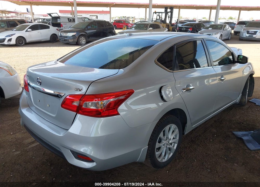 2019 NISSAN SENTRA SV VIN: 3N1AB7AP1KY376155