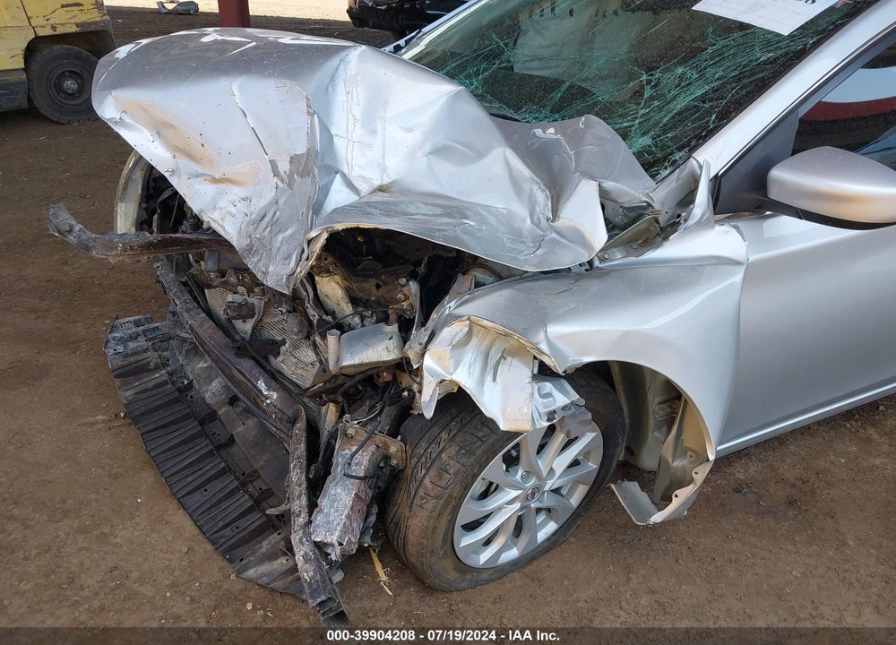 2019 NISSAN SENTRA SV VIN: 3N1AB7AP1KY376155