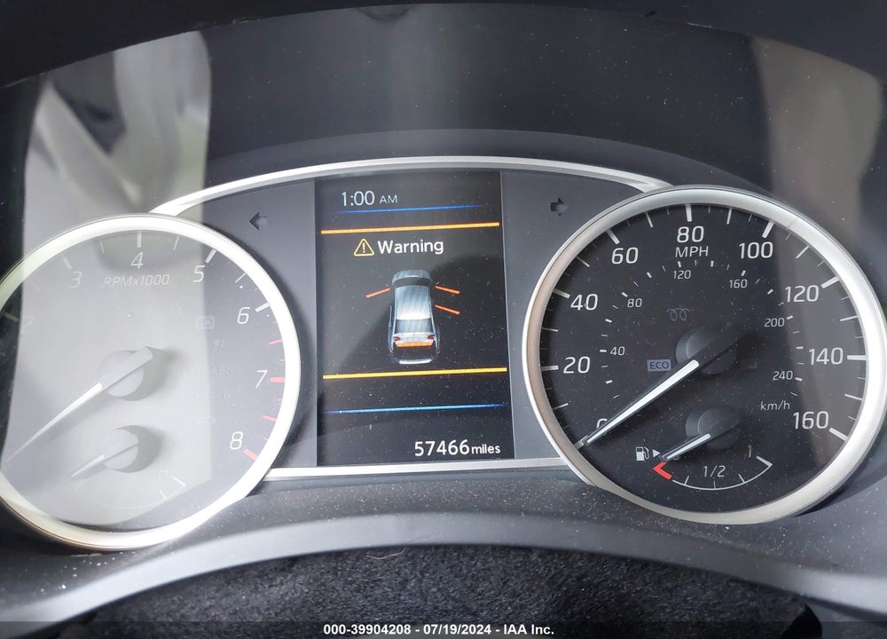 2019 NISSAN SENTRA SV VIN: 3N1AB7AP1KY376155