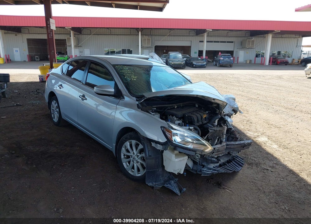 2019 NISSAN SENTRA SV VIN: 3N1AB7AP1KY376155