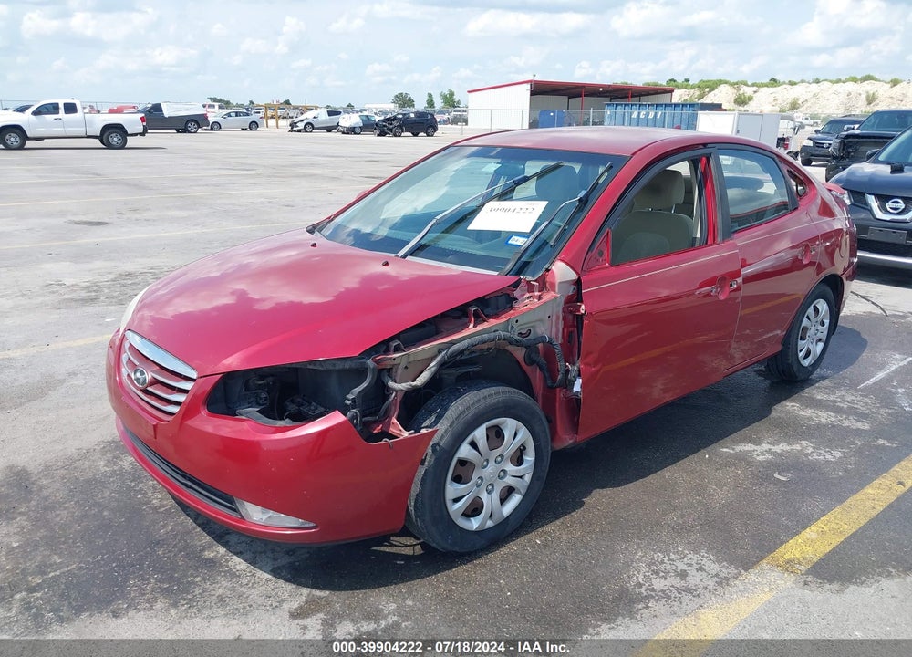 2010 HYUNDAI ELANTRA GLS VIN: KMHDU4AD1AU900555