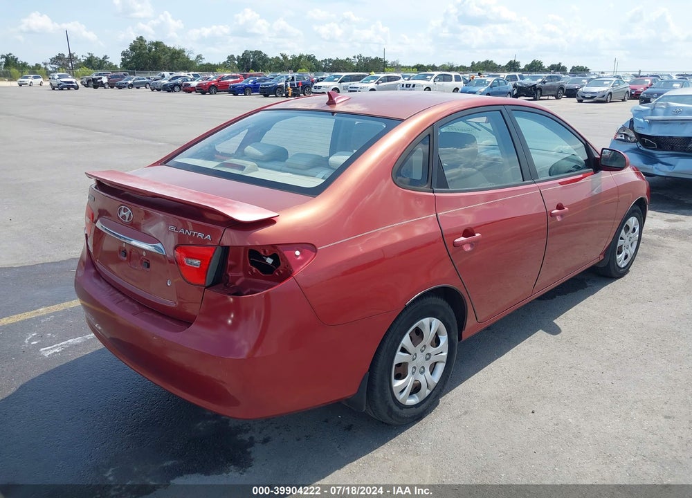 2010 HYUNDAI ELANTRA GLS VIN: KMHDU4AD1AU900555