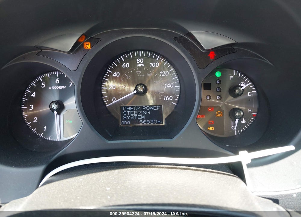 2010 LEXUS GS 350 VIN: JTHBE1KS6A0050299