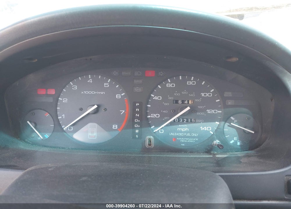 1994 HONDA ACCORD LX VIN: 1HGCD7239RA037753
