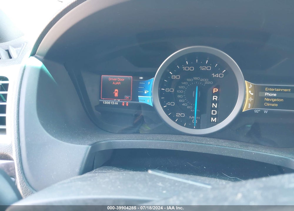 2011 FORD EXPLORER LIMITED VIN: 1FMHK7F85BGA01718