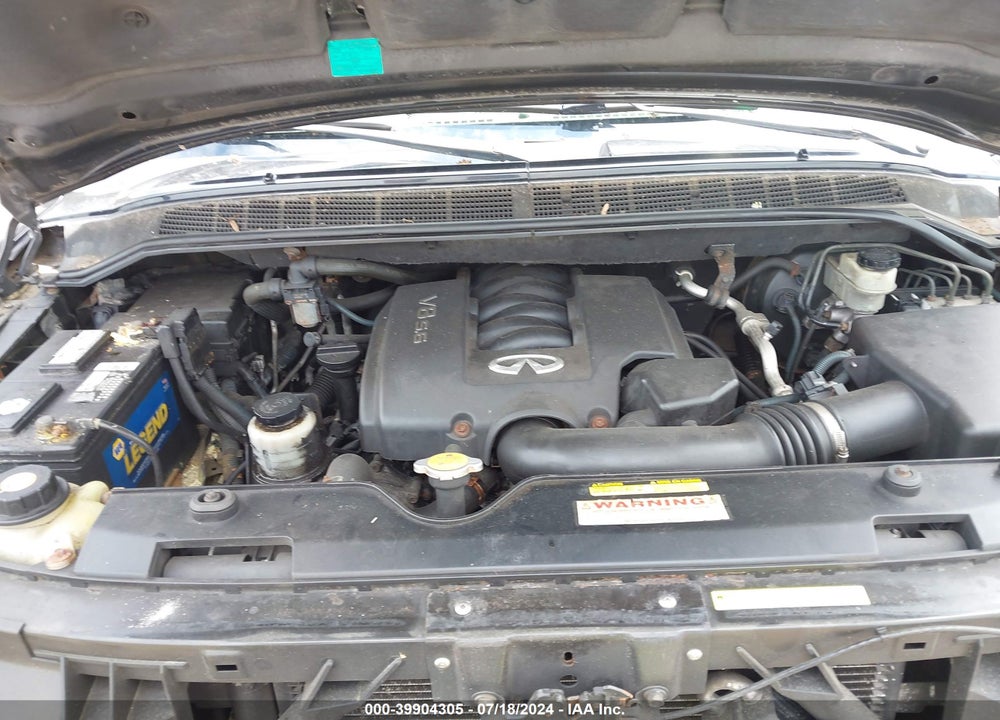 2005 INFINITI QX56 VIN: 5N3AA08C15N801873