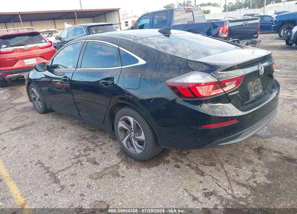 2019 HONDA INSIGHT EX VIN: 19XZE4F58KE010000