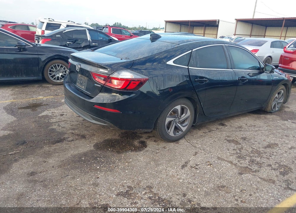2019 HONDA INSIGHT EX VIN: 19XZE4F58KE010000